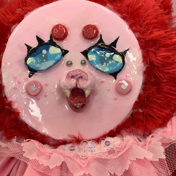 OOAK Clay faced bear - Picture 3 of 3